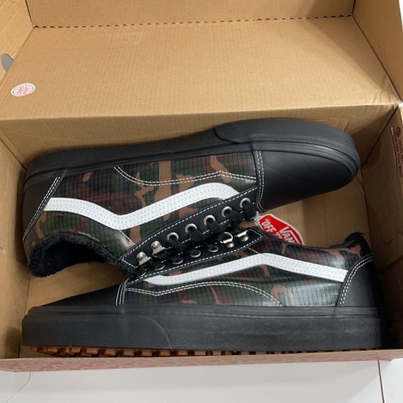 Vans Old skool Mte Black Camo weather resistant exterior main image 8